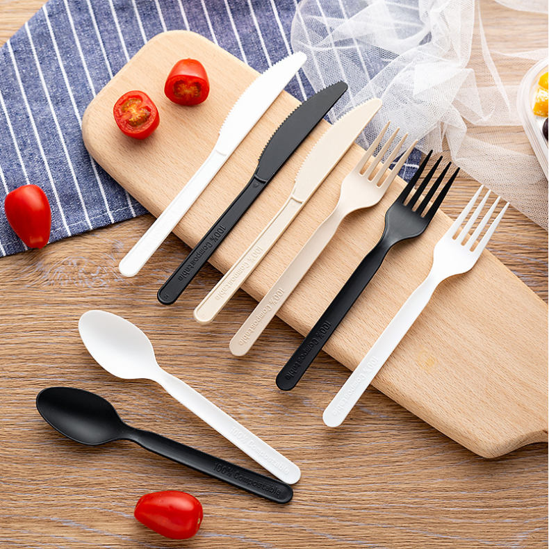 Compostable PLA Cutlery Set