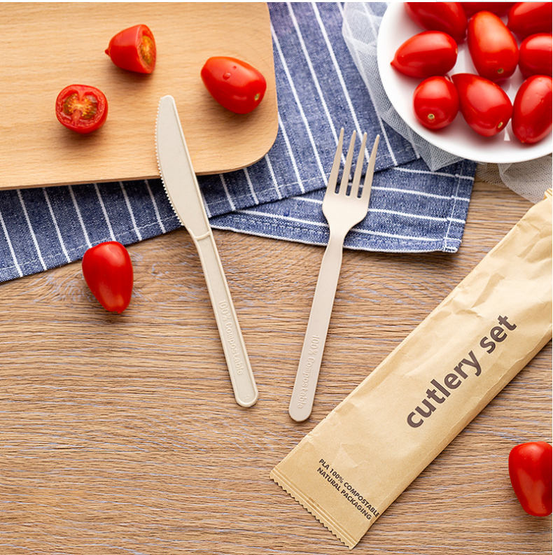 Compostable PLA Cutlery Set